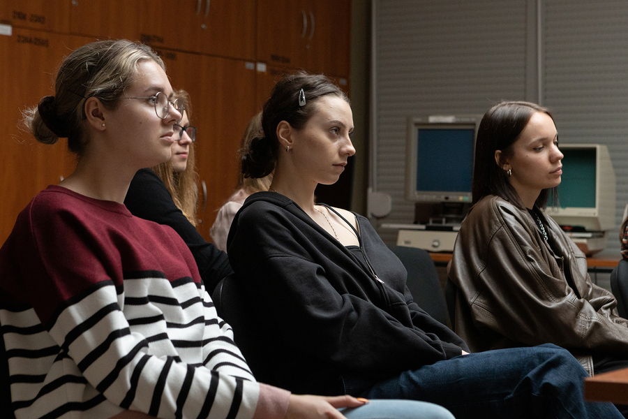 Lekcja archiwalna dla studentów I roku Kultoroznawstwa Uniwersytetu Rzeszowskiego – Rzeszów, 15 czerwca 2023. Fot. Marcin Zarębski (IPN)