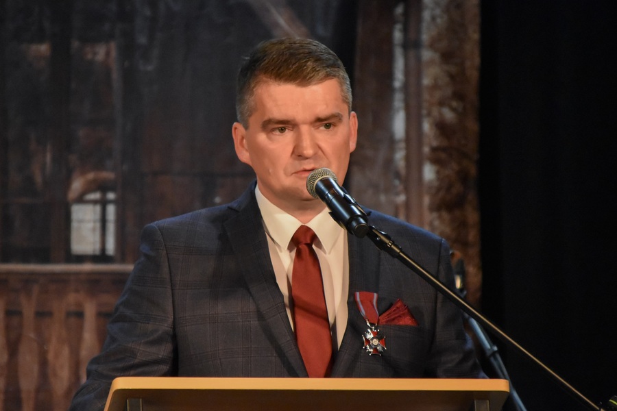 Wręczenie Srebrnego Krzyża Zasługi dla Michała Kalisza – Bobowa, 18 czerwca 2023. Fot. Centrum Kultury i Promocji Gminy Bobowa