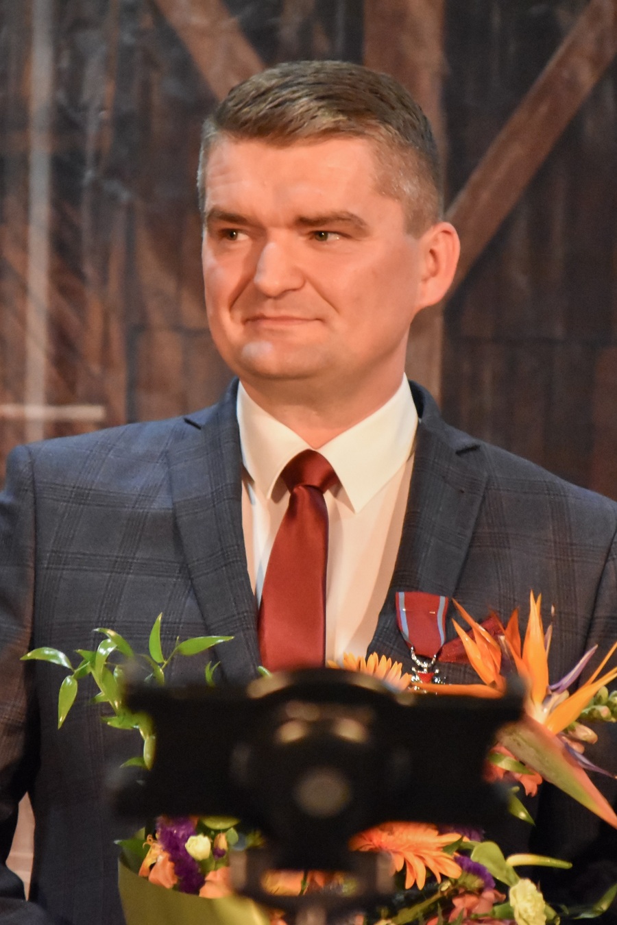 Wręczenie Srebrnego Krzyża Zasługi dla Michała Kalisza – Bobowa, 18 czerwca 2023. Fot. Centrum Kultury i Promocji Gminy Bobowa