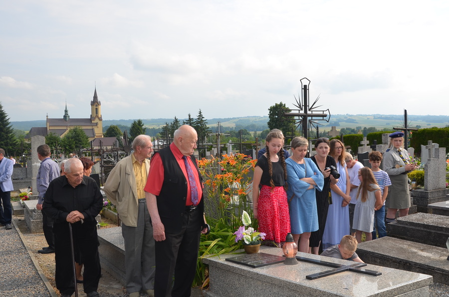 Przekazanie opieki nad byłym grobem wojennym Rodziny Ulmów – Markowa, 1 lipca 2023. Fot. Katarzyna Gajda-Bator (IPN)