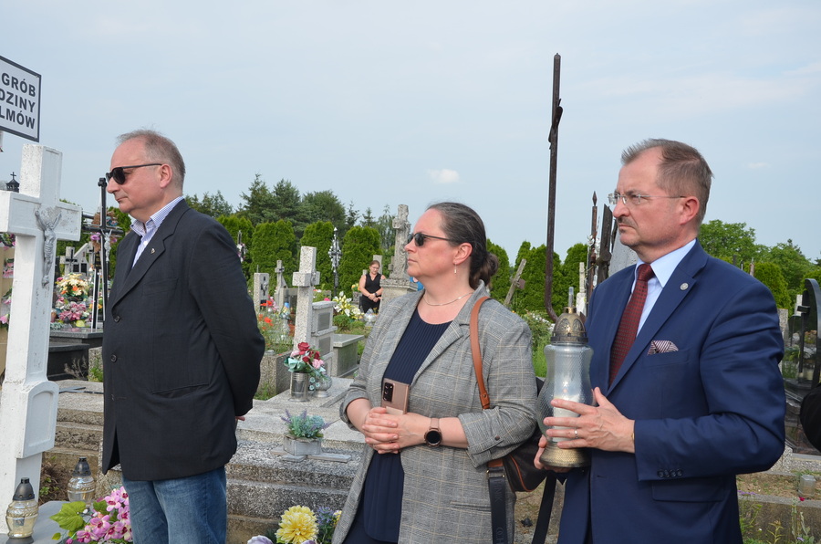 Przekazanie opieki nad byłym grobem wojennym Rodziny Ulmów – Markowa, 1 lipca 2023. Fot. Katarzyna Gajda-Bator (IPN)