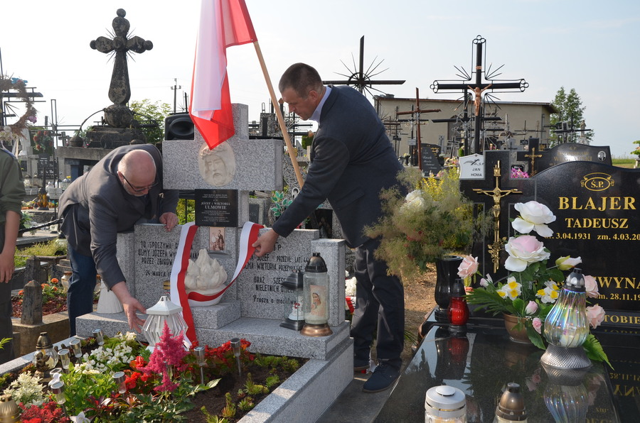 Przekazanie opieki nad byłym grobem wojennym Rodziny Ulmów – Markowa, 1 lipca 2023. Fot. Katarzyna Gajda-Bator (IPN)