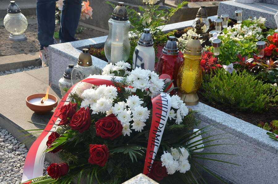 Przekazanie opieki nad byłym grobem wojennym Rodziny Ulmów – Markowa, 1 lipca 2023. Fot. Katarzyna Gajda-Bator (IPN)