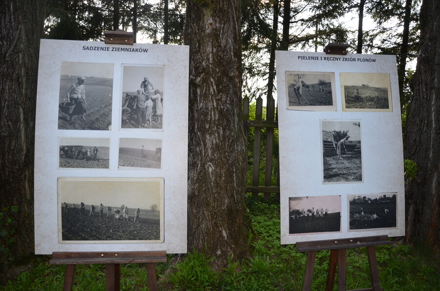 Wystawa poświęcona Rodzinie Ulmów prezentowana w Zagrodzie Muzeum w Markowej. Fot. Katarzyna Gajda-Bator (IPN)