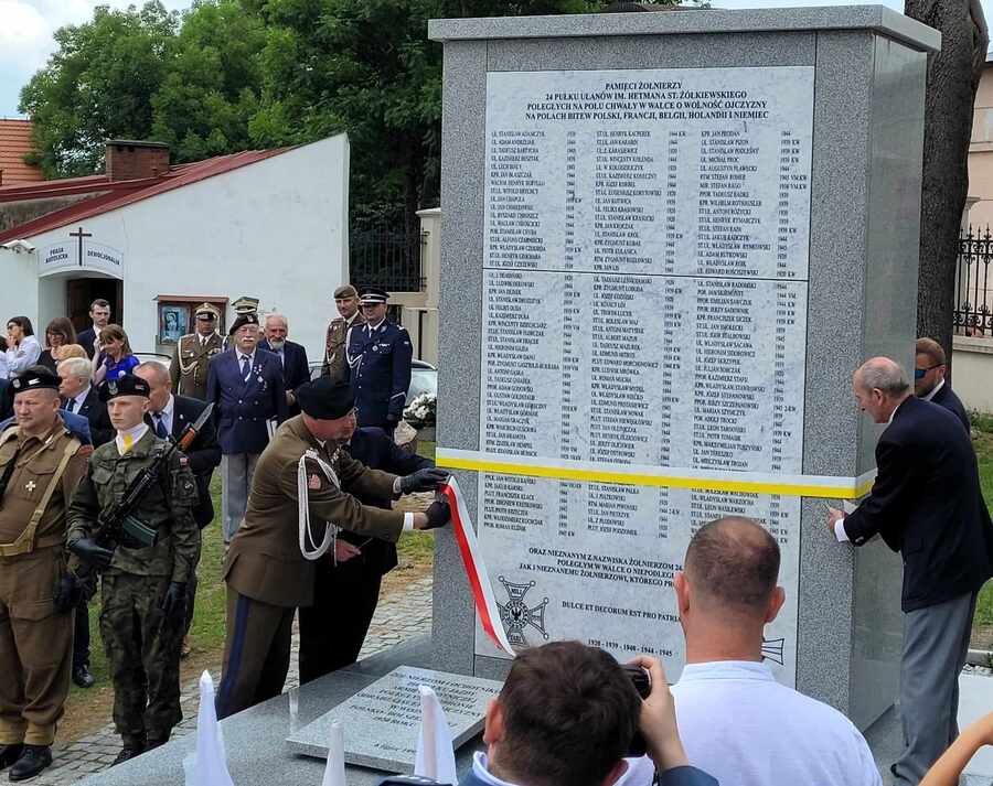 Święto 24. Pułku Ułanów im. H.W.K. Stanisława Żółkiewskiego – Kraśnik, 2 lipca 2023. Fot. Stanisław Stopyra (IPN)