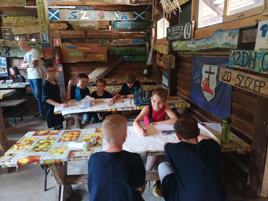 Obóz patriotyczno-historyczny w Bieszczadach – Nasiczne, 3 lipca 2023. Fot. Marcin Bukała (IPN)