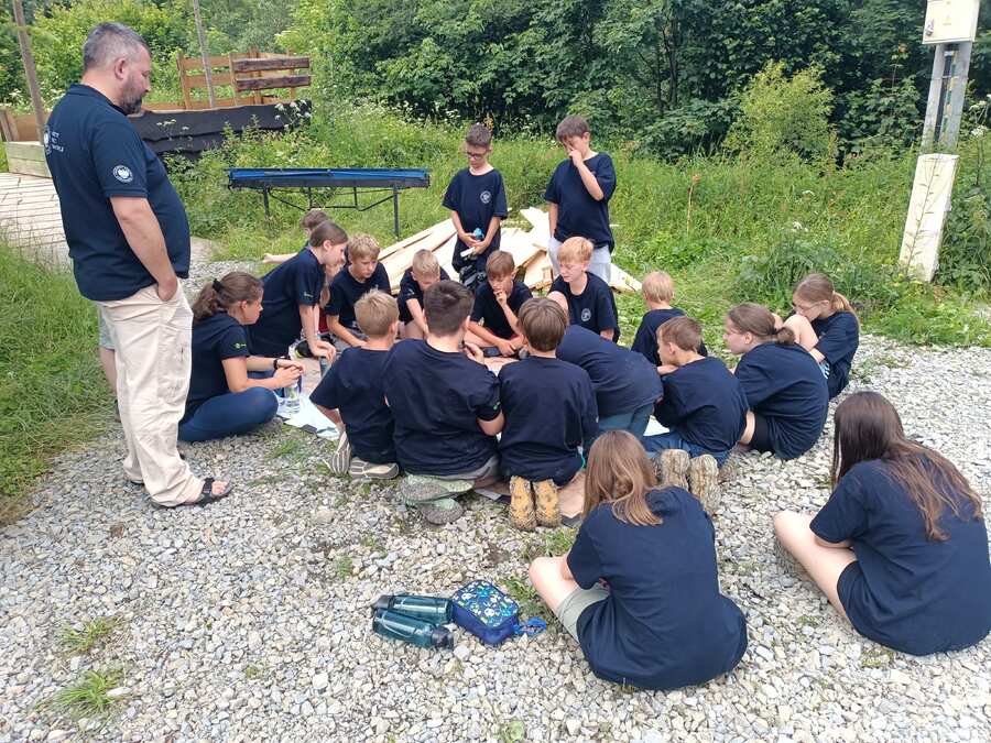 Obóz patriotyczno-historyczny w Bieszczadach – Nasiczne, 3 lipca 2023. Fot. Marcin Bukała (IPN)