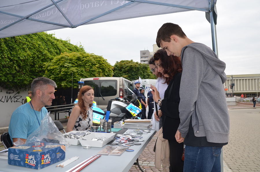 Stoisko edukacyjne IPN podczas obchodów 6. rocznicy powstania Podkarpackiej Brygady Obrony Terytorialnej – Rzeszów, 26 lipca 2023. Fot. Katarzyna Gajda-Bator (IPN)