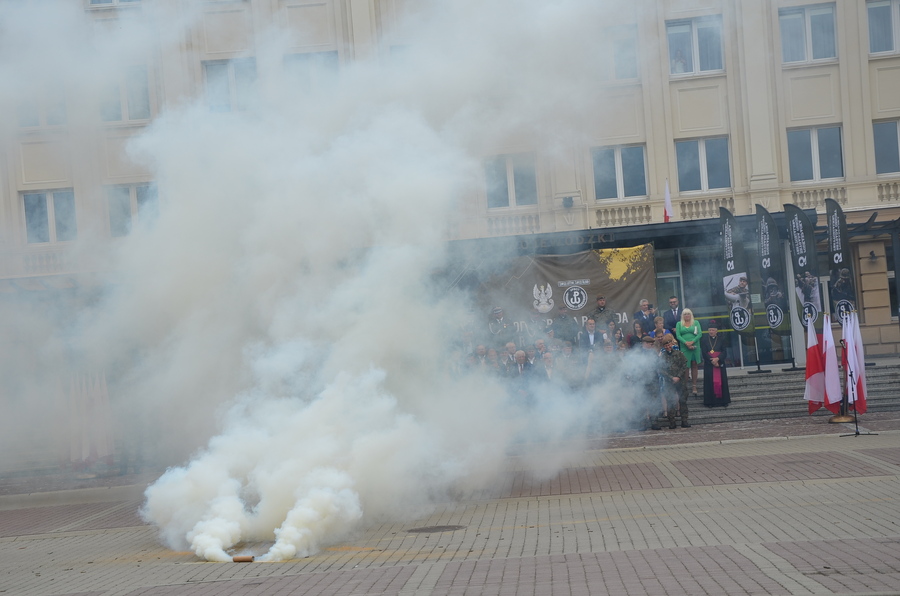 Obchody 6. rocznicy powstania Podkarpackiej Brygady Obrony Terytorialnej – Rzeszów, 26 lipca 2023. Fot. Katarzyna Gajda-Bator (IPN)