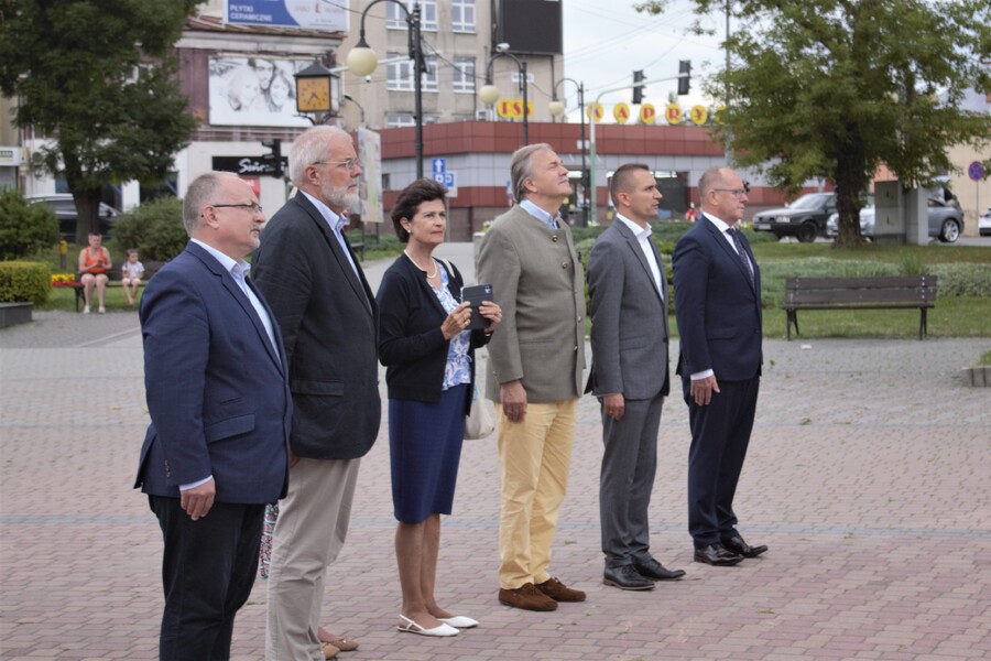 Śladami dziadka - prof. Henryka Dembińskiego „Juliusza” i ojca - prof. Ludwika Dembińskiego wędrował prof. Paweł H. Dembiński z rodziną. Fot. Natalia Chodór