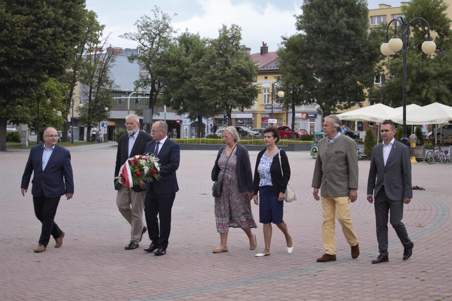 Śladami dziadka - prof. Henryka Dembińskiego „Juliusza” i ojca - prof. Ludwika Dembińskiego wędrował prof. Paweł H. Dembiński z rodziną. Fot. Natalia Chodór
