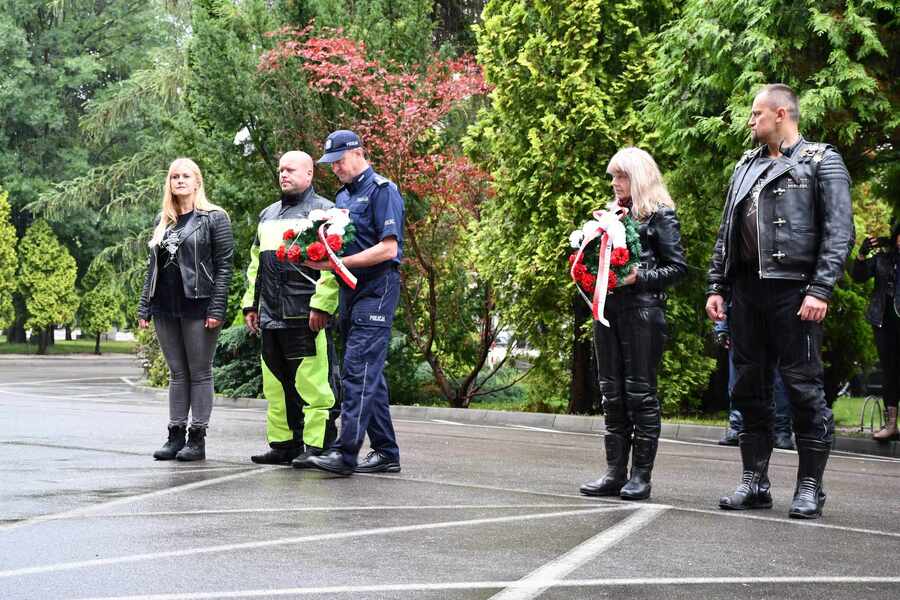 „Edukacyjny Rajd Motocyklowy – odcinek specjalny Katyń 80. rocznica ujawnienia” – Rzeszów,  5 sierpnia 2023. Fot. Barbara Galas