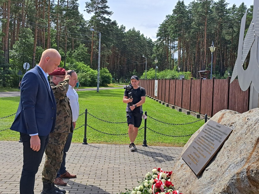 Piknik militarny i wystawa IPN „Polskie Państwo Podziemne na Rzeszowszczyźnie 1939-1944/45” – Blizna, 6 sierpnia 2023. Fot. Mateusz Surman