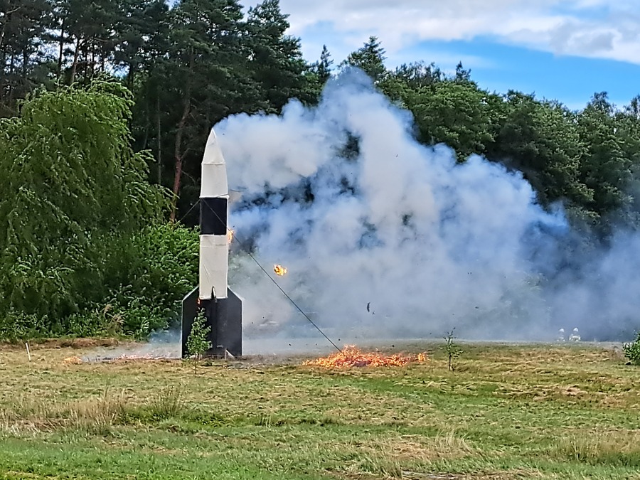 Piknik militarny i wystawa IPN „Polskie Państwo Podziemne na Rzeszowszczyźnie 1939-1944/45” – Blizna, 6 sierpnia 2023. Fot. Mateusz Surman