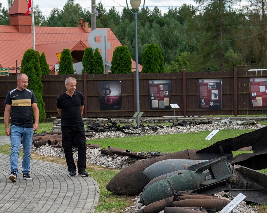 Piknik militarny i wystawa IPN „Polskie Państwo Podziemne na Rzeszowszczyźnie 1939-1944/45” – Blizna, 6 sierpnia 2023. Fot. Mateusz Surman