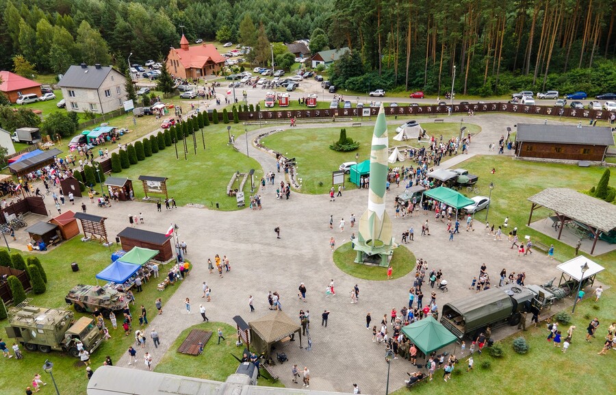 Piknik militarny i wystawa IPN „Polskie Państwo Podziemne na Rzeszowszczyźnie 1939-1944/45” – Blizna, 6 sierpnia 2023. Fot. Mateusz Surman