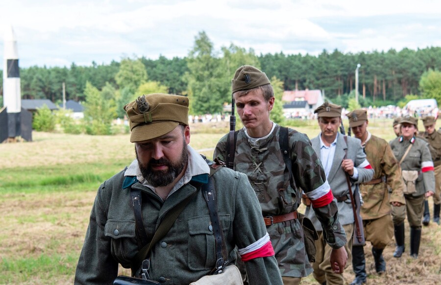 Piknik militarny i wystawa IPN „Polskie Państwo Podziemne na Rzeszowszczyźnie 1939-1944/45” – Blizna, 6 sierpnia 2023. Fot. Mateusz Surman