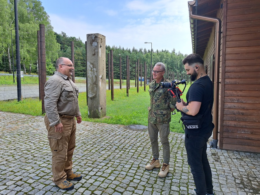 Piknik militarny i wystawa IPN „Polskie Państwo Podziemne na Rzeszowszczyźnie 1939-1944/45” – Blizna, 6 sierpnia 2023. Fot. Mateusz Surman