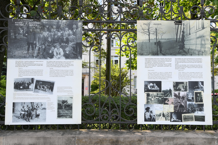 Wystawa plenerowa „Śmierć za człowieczeństwo. Rodzina Ulmów” – Ministerstwo Sprawiedliwości, przy Al. Ujazdowskich 11 w Warszawie