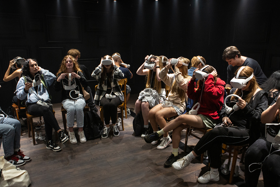 Zajęcia archiwalne i edukacyjne uczniów LO w Kołaczycach w IPN – Rzeszów, 22 września 2023. Fot. Igor Witowicz (IPN)