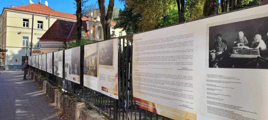 Prezentacja wystawy „Śmierć za człowieczeństwo. Rodzina Ulmów” – Wilno, 25 września 2023