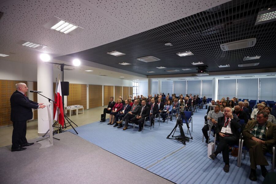 Gala wręczenia odznaczeń Krzyży Wolności i Solidarności oraz Medali Reipublicae Memoriae Meritum – Rzeszów, 4 października 2023, 4 października 2023. Fot. Mikołaj Bujak (IPN)