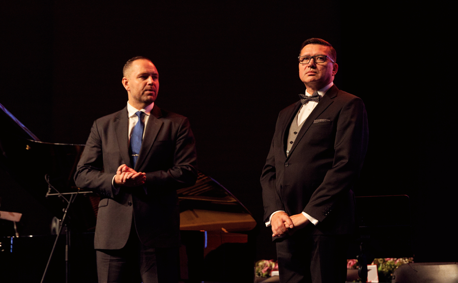 Uroczystość wręczenia nagrody honorowej IPN „Świadek Historii” – G2 A Arena Jasionka, 5 października 2023. Fot. Marcin Zarębski (IPN)