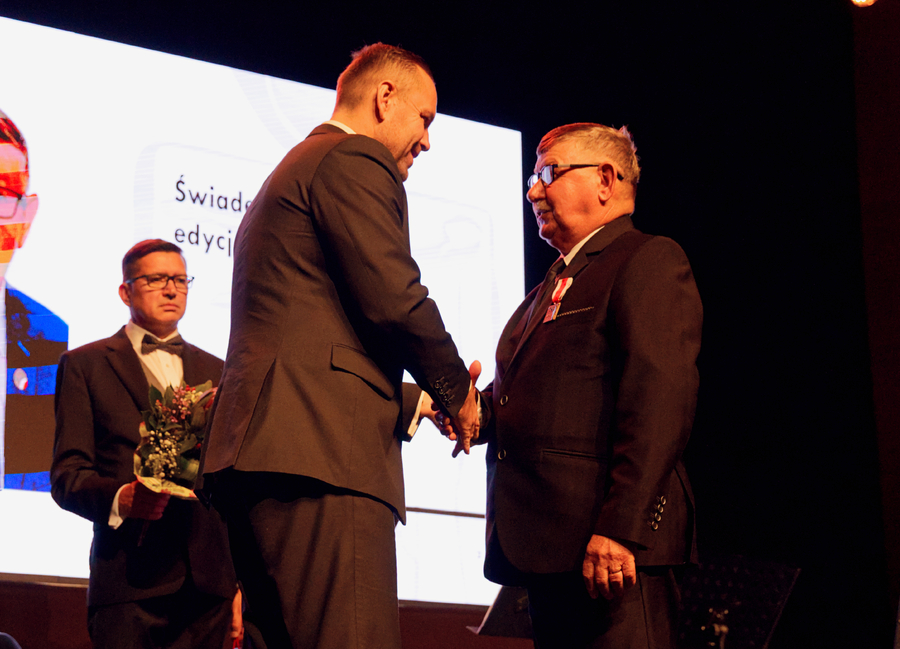 Uroczystość wręczenia nagrody honorowej IPN „Świadek Historii” – G2 A Arena Jasionka, 5 października 2023. Fot. Marcin Zarębski (IPN)