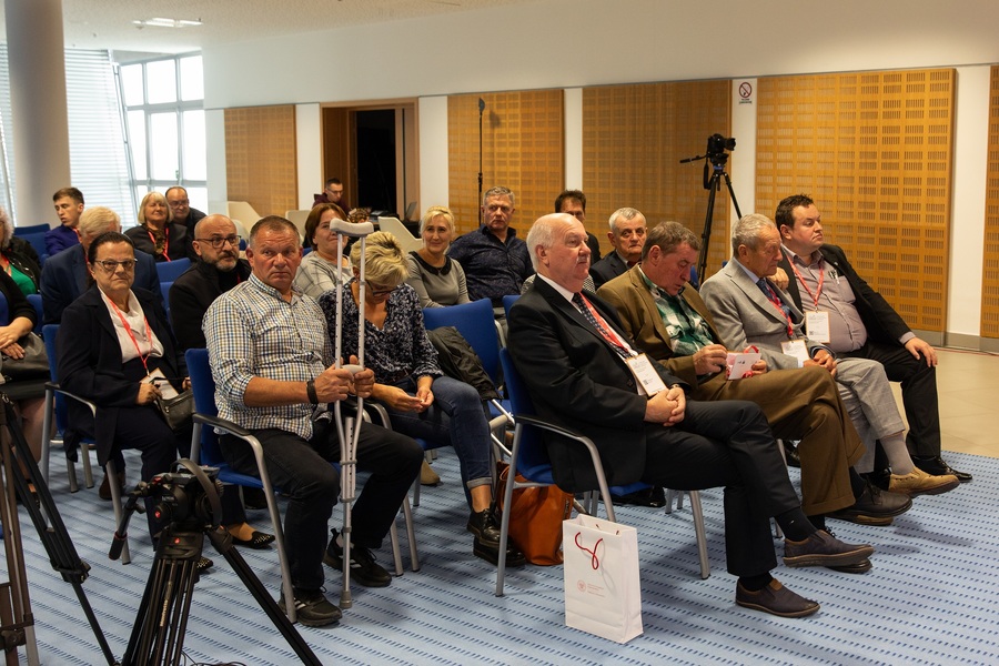 Gala wręczenia Krzyży Wolności i Solidarności oraz Medali Reipublicae Memoriae Meritum – Rzeszów, 4 października 2023, 4 października 2023. Fot. Igor Witowicz (IPN)