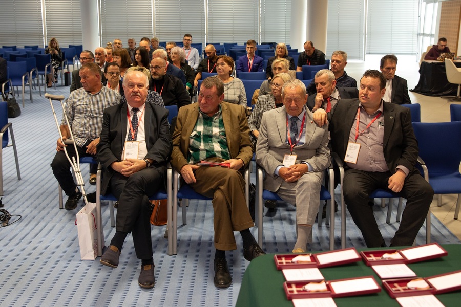 Gala wręczenia Krzyży Wolności i Solidarności oraz Medali Reipublicae Memoriae Meritum – Rzeszów, 4 października 2023, 4 października 2023. Fot. Igor Witowicz (IPN)