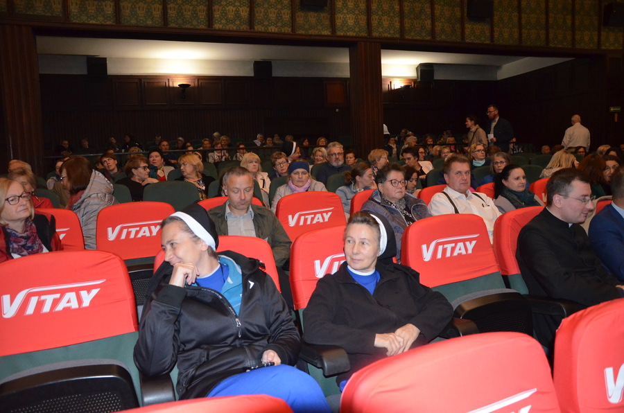 Projekcja filmu „Błogosławiona” oraz spotkanie z Wandą Różycką-Zborowską, reżyser filmu i Natalią Tułasiewicz-Wala krewną Błogosławionej – Rzeszów, 11 października 2023. Fot. Katarzyna Gajda-Bator (IPN)