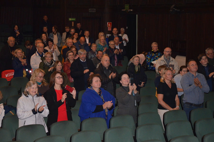 Projekcja filmu „Błogosławiona” oraz spotkanie z Wandą Różycką-Zborowską, reżyser filmu i Natalią Tułasiewicz-Wala krewną Błogosławionej – Rzeszów, 11 października 2023. Fot. Katarzyna Gajda-Bator (IPN)