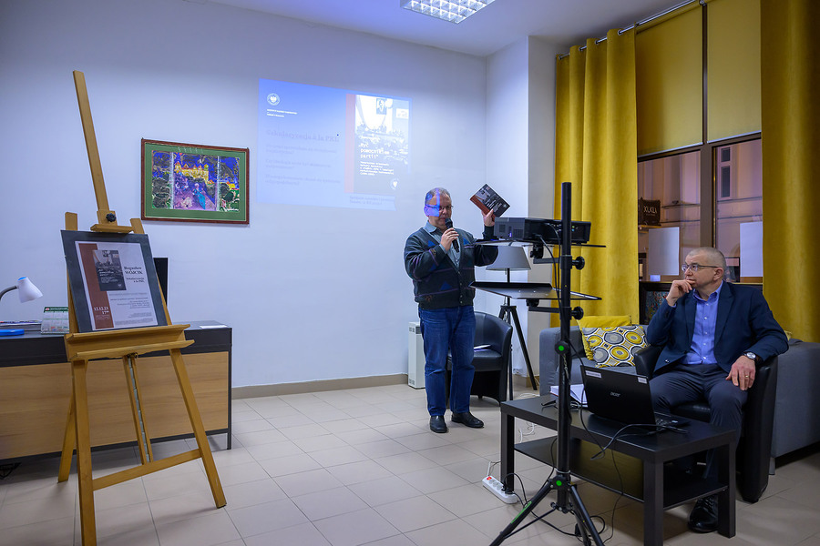 Promocja książki dr Bogusława Wójcika „Być pomocnikiem partii”– Tarnów, 12 grudnia 2023.Fot. Paweł Topolski.