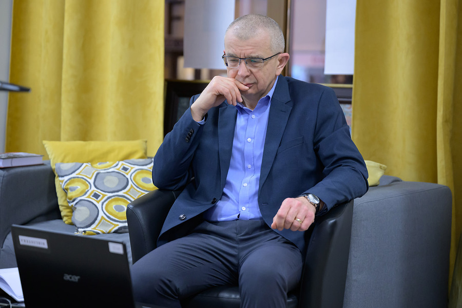 Promocja książki dr Bogusława Wójcika „Być pomocnikiem partii”– Tarnów, 12 grudnia 2023. Fot. Paweł Topolski.