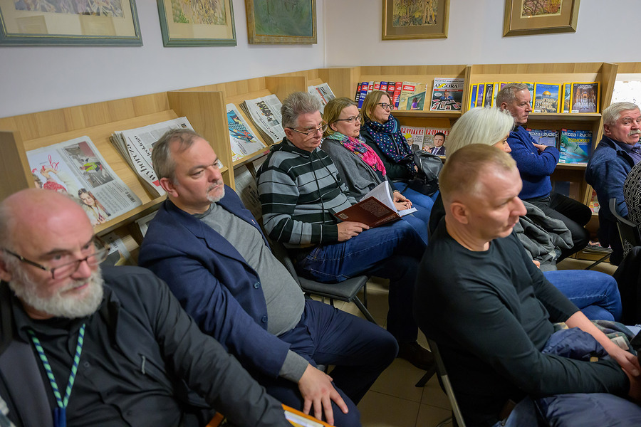 Promocja książki dr Bogusława Wójcika „Być pomocnikiem partii”– Tarnów, 12 grudnia 2023.Fot. Paweł Topolski.