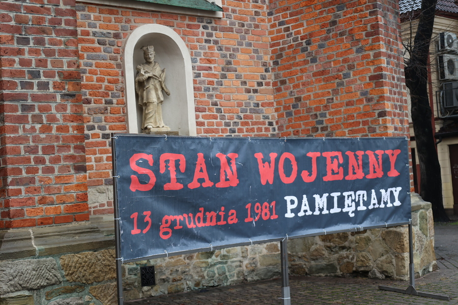 Obchody rocznicy wprowadzenia stanu wojennego – Rzeszów, 13 grudnia 2023. Fot. Katarzyna Gajda-Bator (IPN)