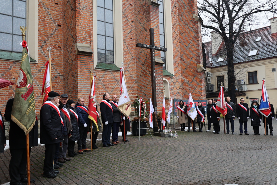 Obchody rocznicy wprowadzenia stanu wojennego – Rzeszów, 13 grudnia 2023. Fot. Katarzyna Gajda-Bator (IPN)