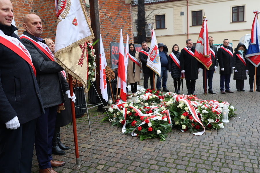 Obchody rocznicy wprowadzenia stanu wojennego – Rzeszów, 13 grudnia 2023. Fot. Katarzyna Gajda-Bator (IPN)