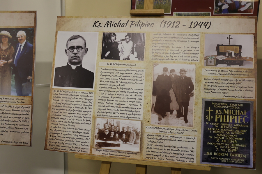 Prezentacja książki „Gdy życie było walką. Podpułkownik Józef Maciołek (1900-1973)” – Błażowa, 17 grudnia 2073. Fot. Katarzyna Gada-Bator (IPN)