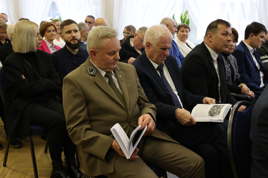 Prezentacja książki „Gdy życie było walką. Podpułkownik Józef Maciołek (1900-1973)” – Błażowa, 17 grudnia 2023. Fot. Katarzyna Gada-Bator (IPN)