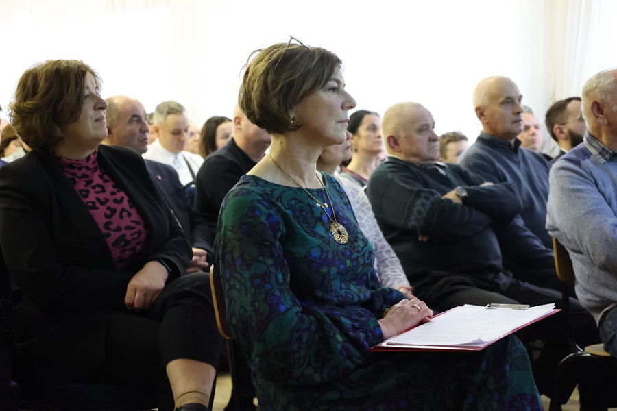 Prezentacja książki „Gdy życie było walką. Podpułkownik Józef Maciołek (1900-1973)” – Błażowa, 17 grudnia 2023. Fot. Katarzyna Gada-Bator (IPN)