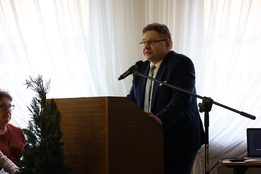 Prezentacja książki „Gdy życie było walką. Podpułkownik Józef Maciołek (1900-1973)” – Błażowa, 17 grudnia 2023. Fot. Katarzyna Gada-Bator (IPN)