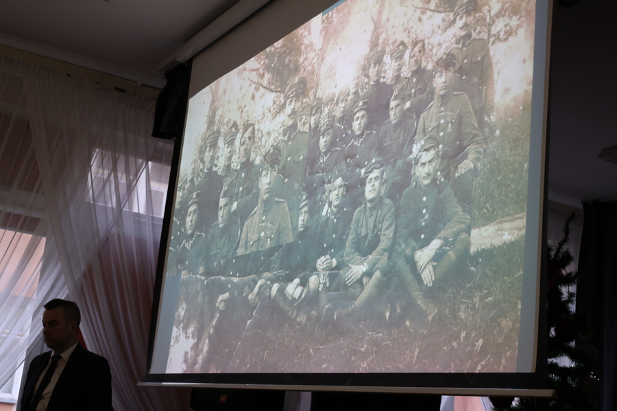 Prezentacja książki „Gdy życie było walką. Podpułkownik Józef Maciołek (1900-1973)” – Błażowa, 17 grudnia 2023. Fot. Katarzyna Gada-Bator (IPN)