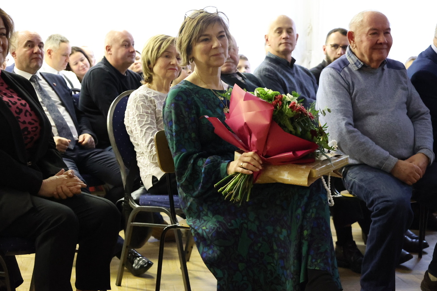 Prezentacja książki „Gdy życie było walką. Podpułkownik Józef Maciołek (1900-1973)” – Błażowa, 17 grudnia 2023. Fot. Katarzyna Gada-Bator (IPN)