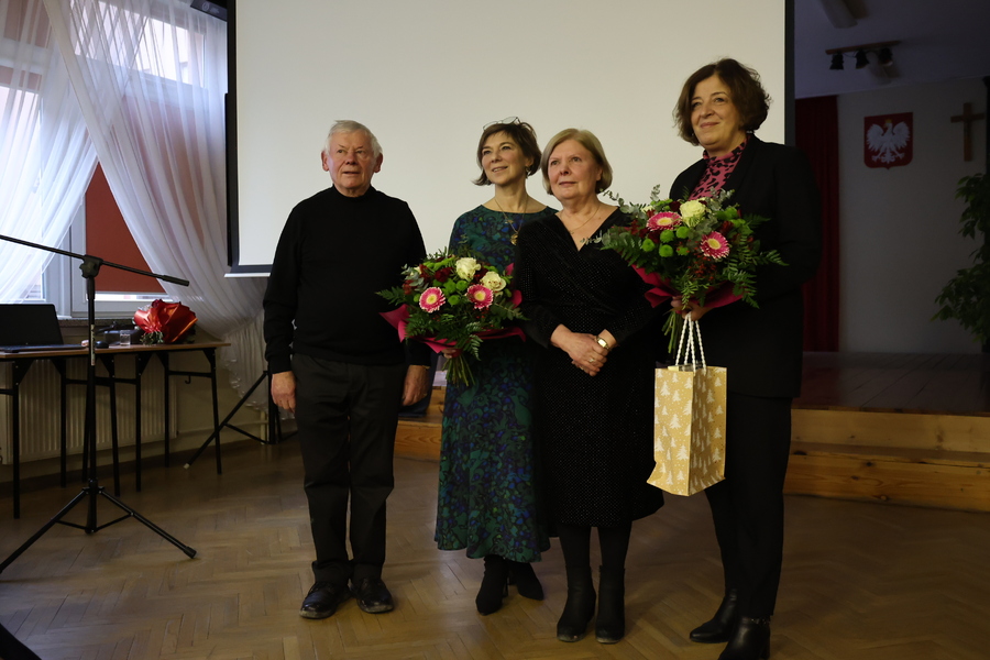 Prezentacja książki „Gdy życie było walką. Podpułkownik Józef Maciołek (1900-1973)” – Błażowa, 17 grudnia 2023. Fot. Katarzyna Gada-Bator (IPN)