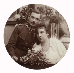 Plik 011. Mjr Jan Kotowicz z żoną Jadwigą przed 1928 r.
