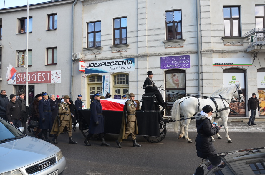 Uroczystości pogrzebowe Andrzeja ks. Lubomirskiego w Przeworsku - 20 stycznia 2024 r. Fot. Łukasz Chrobak (IPN)