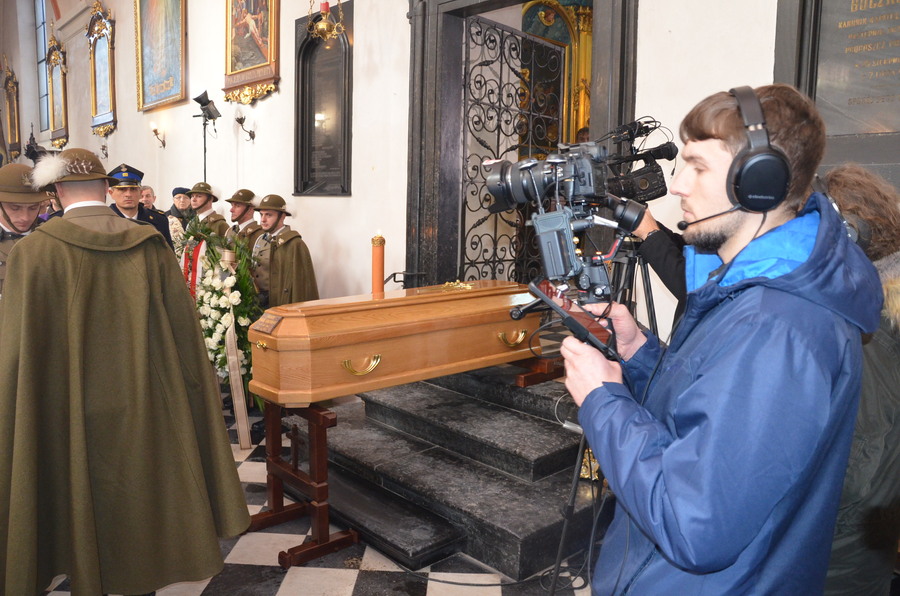 Uroczystości pogrzebowe Andrzeja ks. Lubomirskiego w Przeworsku - 20 stycznia 2024 r. Fot. Łukasz Chrobak (IPN)