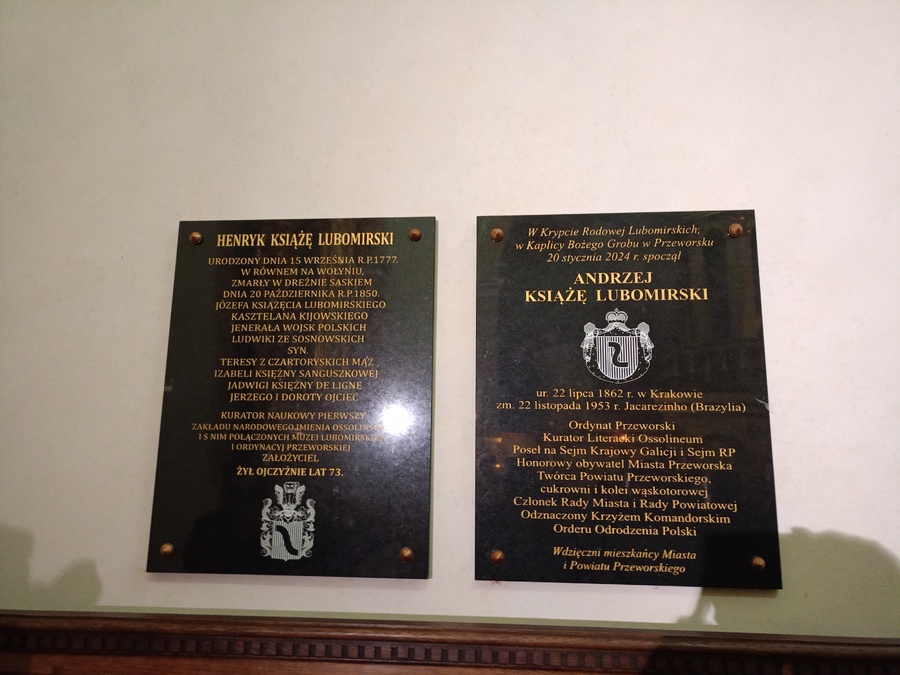 Uroczystości pogrzebowe Andrzeja ks. Lubomirskiego w Przeworsku - 20 stycznia 2024 r. Fot. Łukasz Chrobak (IPN)