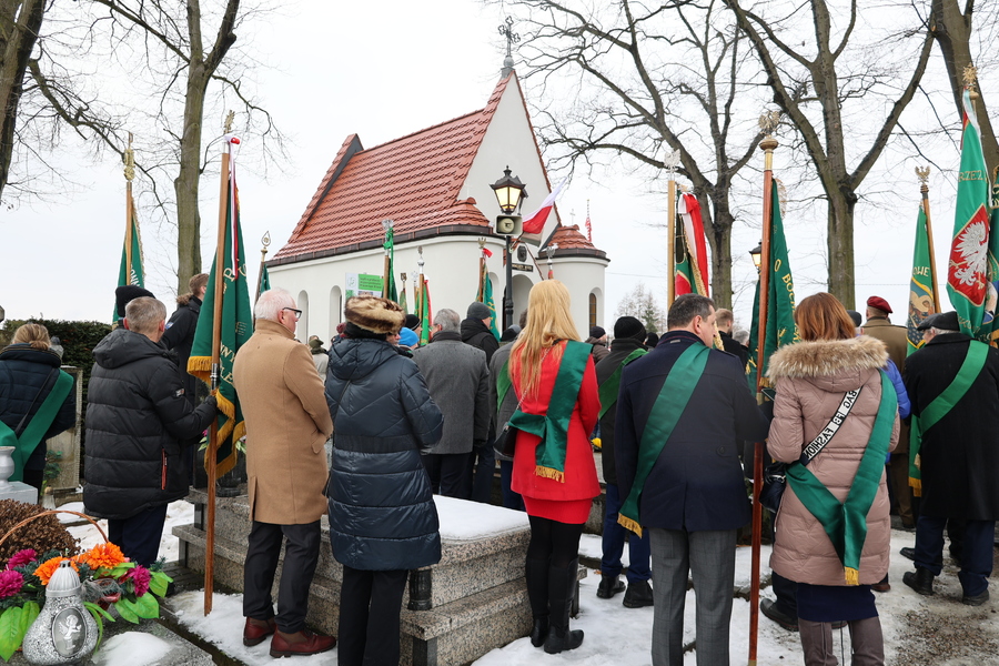Obchody 150. rocznicy urodzin Wincentego Witosa w Wierzchosławicach, 21 stycznia 2024. Fot. Katarzyna Gajda-Bator (IPN)